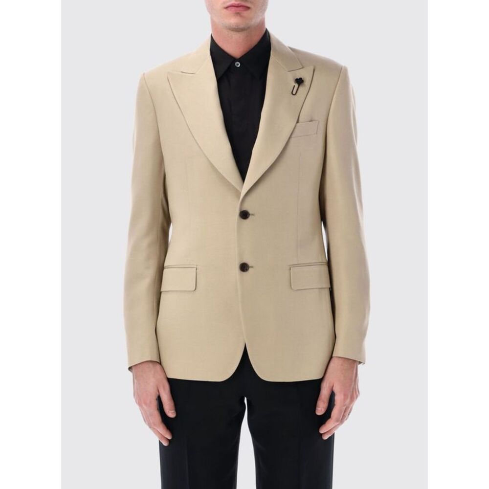 Lardini Jacket Men Sand